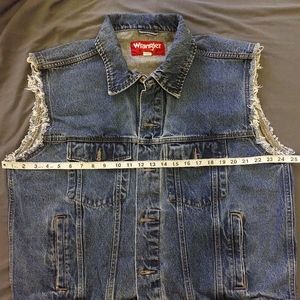 Wrangler Jean Jacket XL Sleeveless